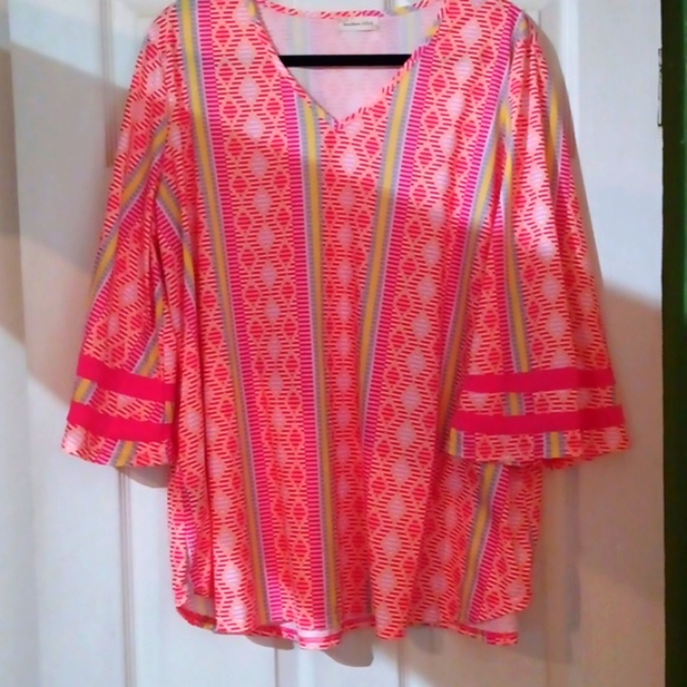 Southern stitch pullover shirt size XXL
